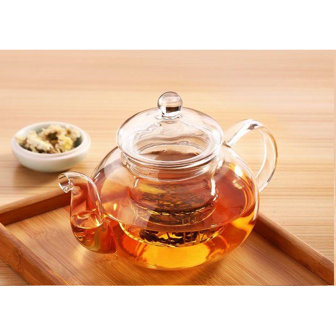 Bộ ấm trà thủy tinh chịu nhiệt BAT1221